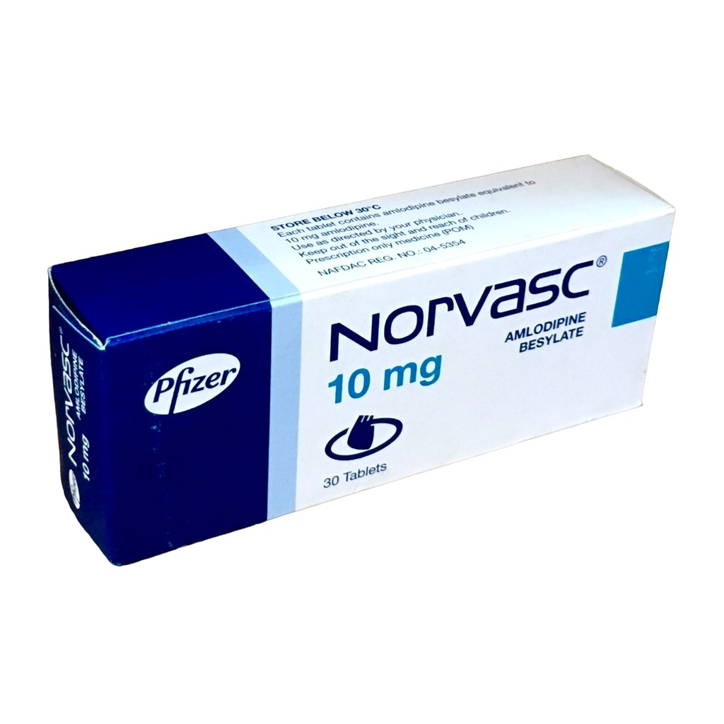 NORVASC 10MG TABS