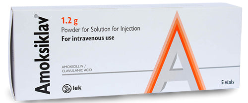Amoksiklav Inj 1.2G 5'S (Sdz)
