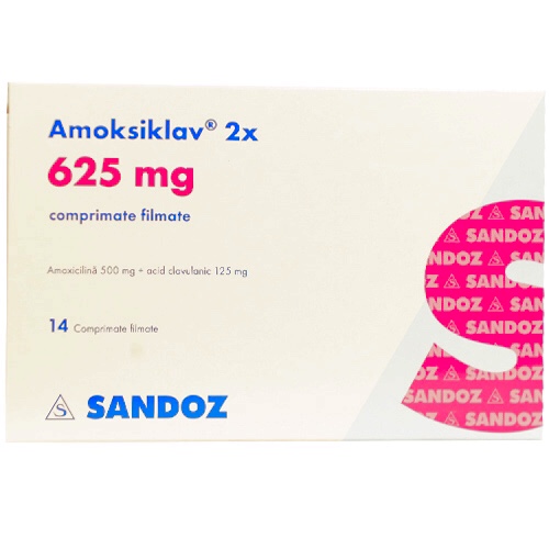 Amoksiklav Tabs 625Mg 14'S (Sdz)