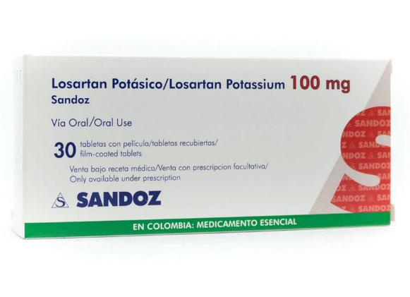 Losartan Tabs 50Mg 30'S (Sandoz)
