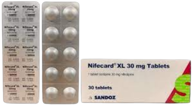 Nifecard Xl T.30X30Mg-A (Sdz)