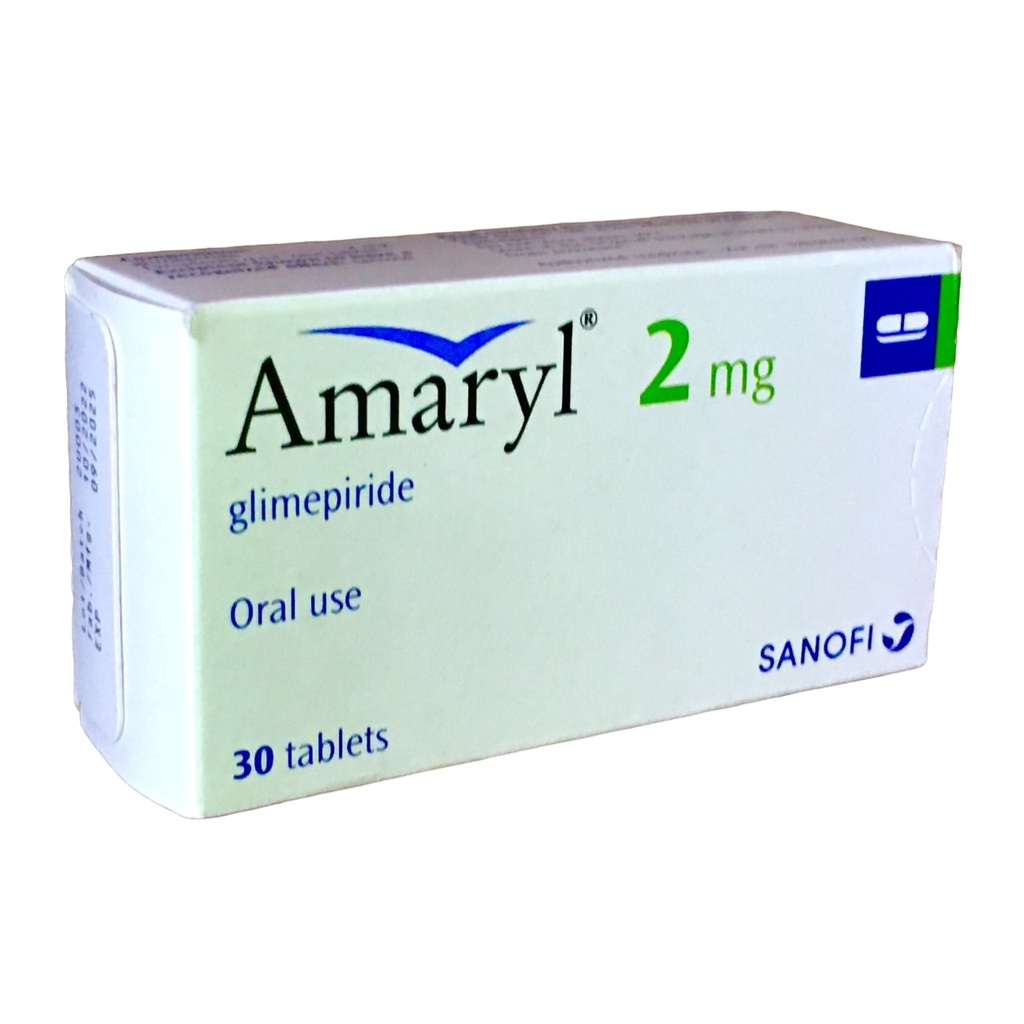 AMARYL 2MG TAB 30'S