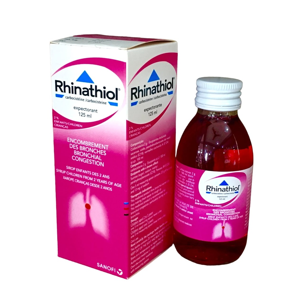 RHINATHIOL INFANT SYRUP 125ML