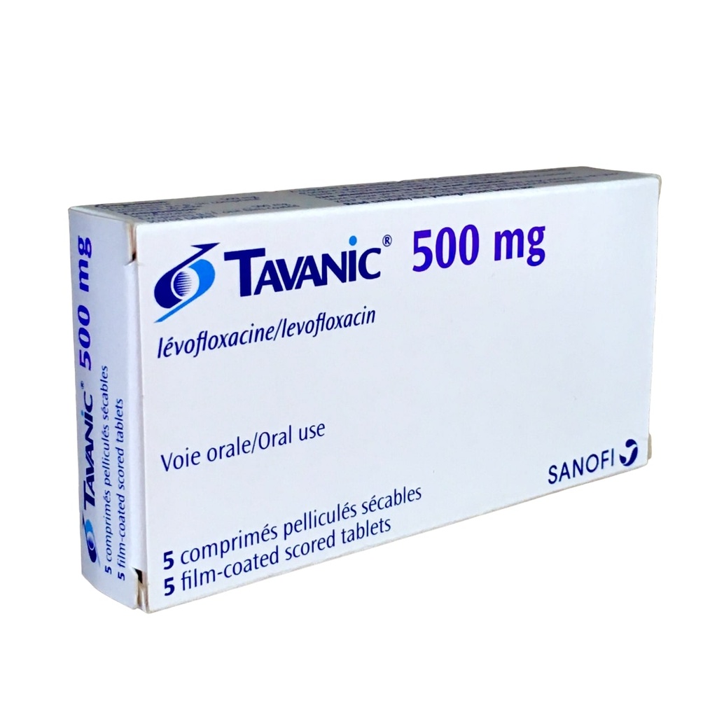 TAVANIC TAB 500MG 5'S