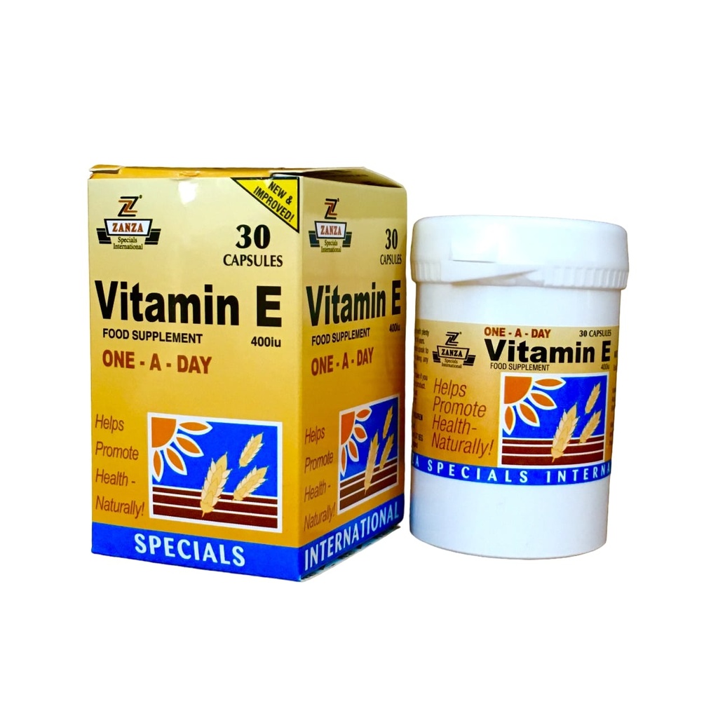ZANZA VITAMIN E CAPS 400 I.U. 30'