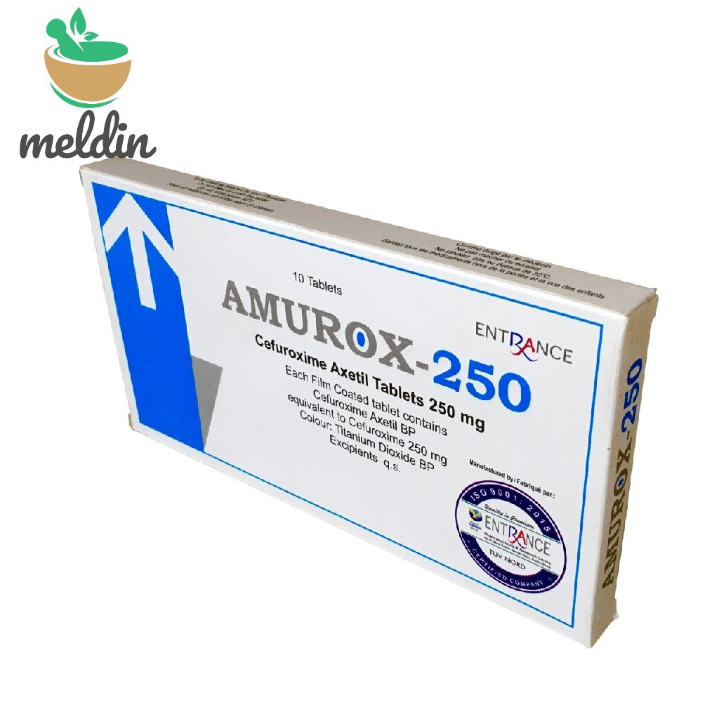 AMUROX 250MG TABS ENT