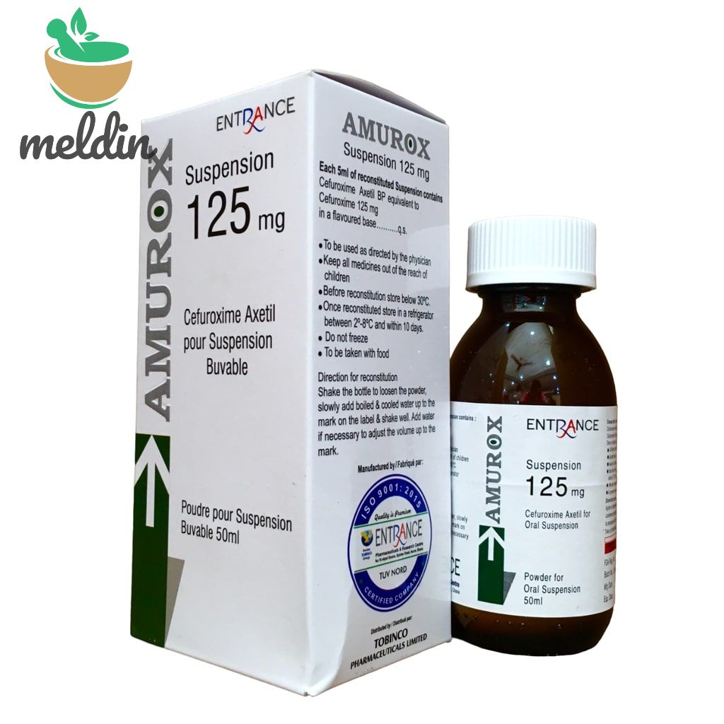 [ENT-25] AMUROX 125MG SUSP (Cefuroxime)