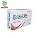 Dicnac 100Mg Supp 10'S (Diclofenac)