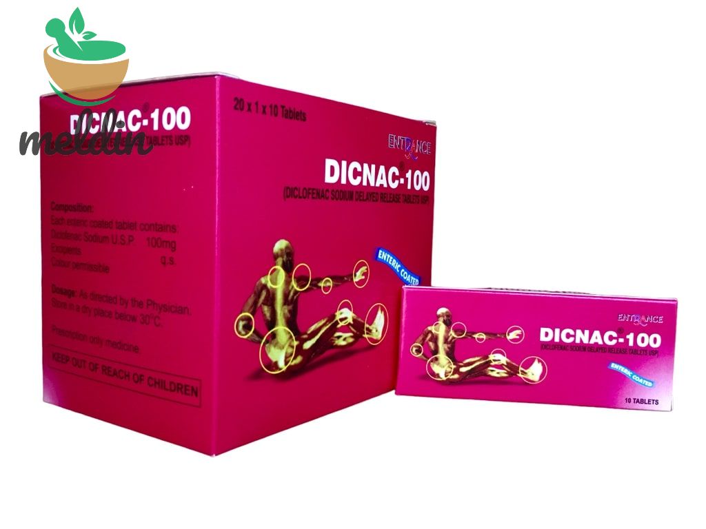[ENT-74] Dicnac 100Mg Tabs (Diclofenac)