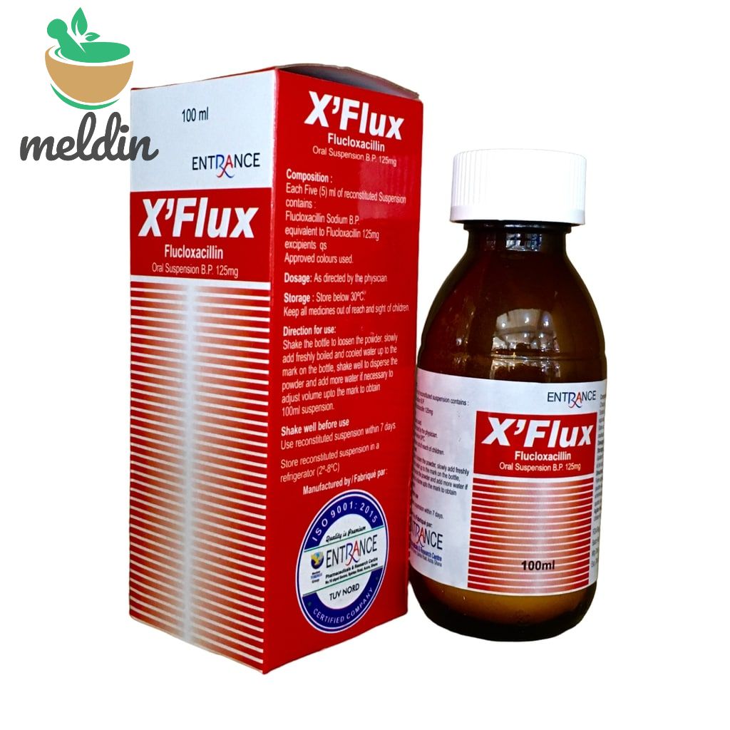X’Flux Susp 125Mg/5Ml (Flucloxacillin)
