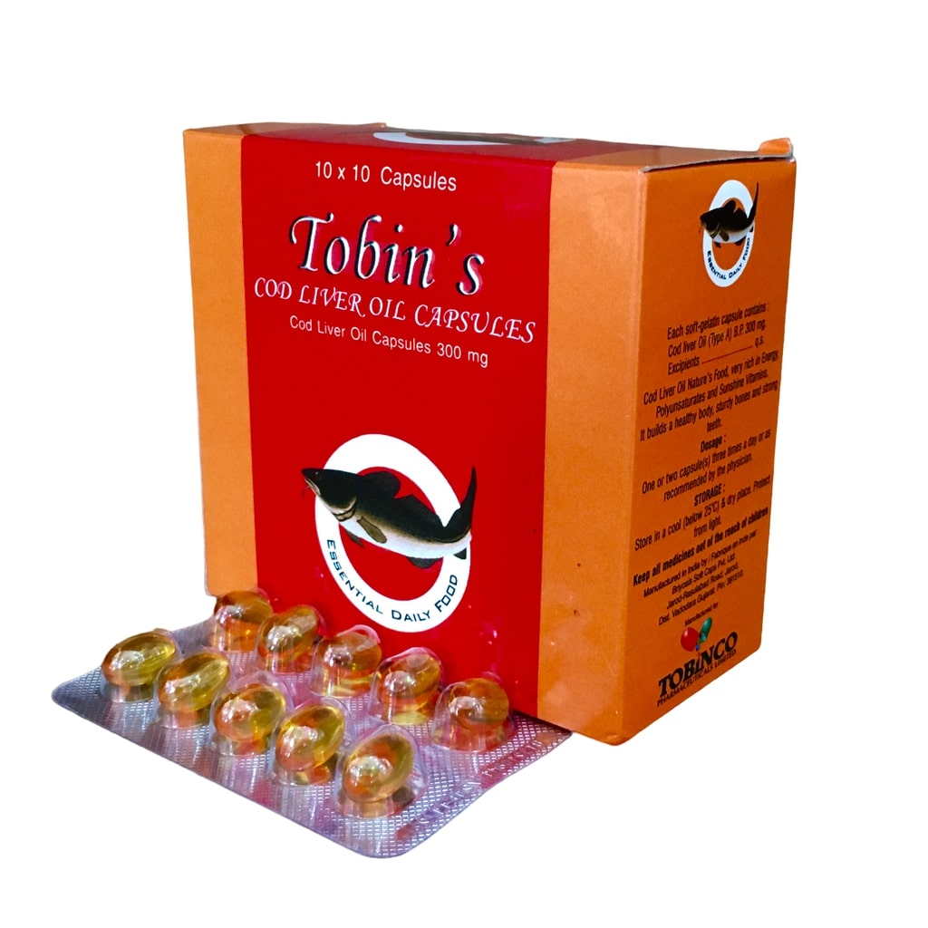 [ENT-188] TOBIN'S COD LIVER CAPS