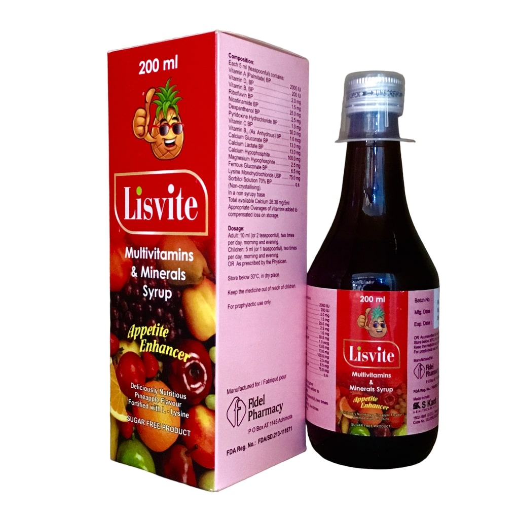[FDL-01] Lisvite Syr 200Ml