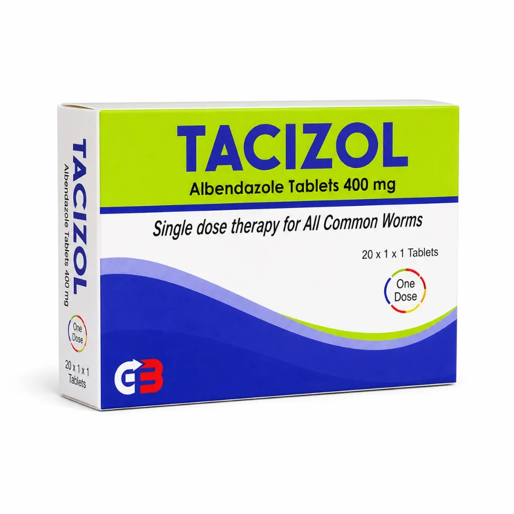 [OPT-102] TACIZOL 400 MG TABLET