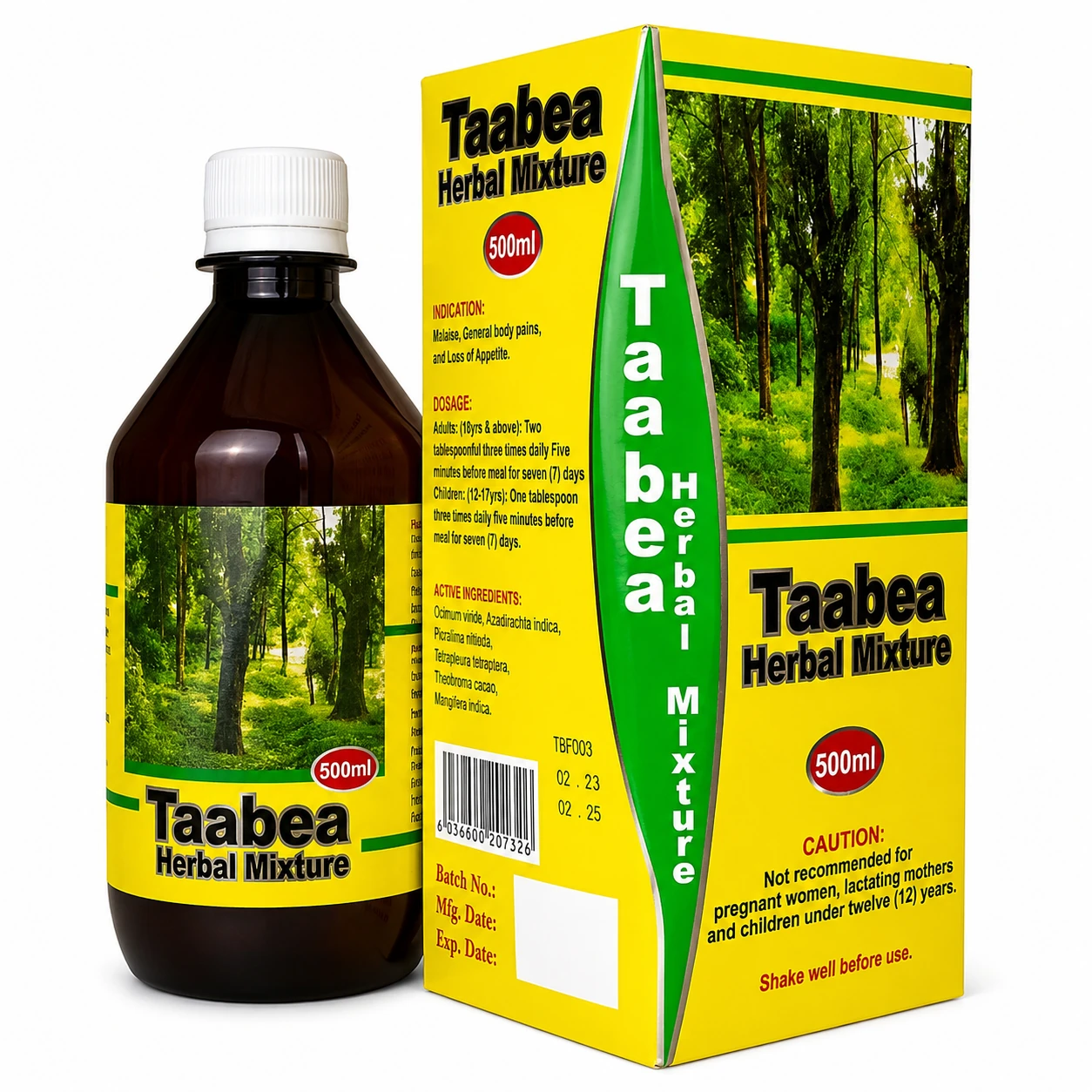 [HBL-128] TAABEA HERBAL MIXTURE 500ML