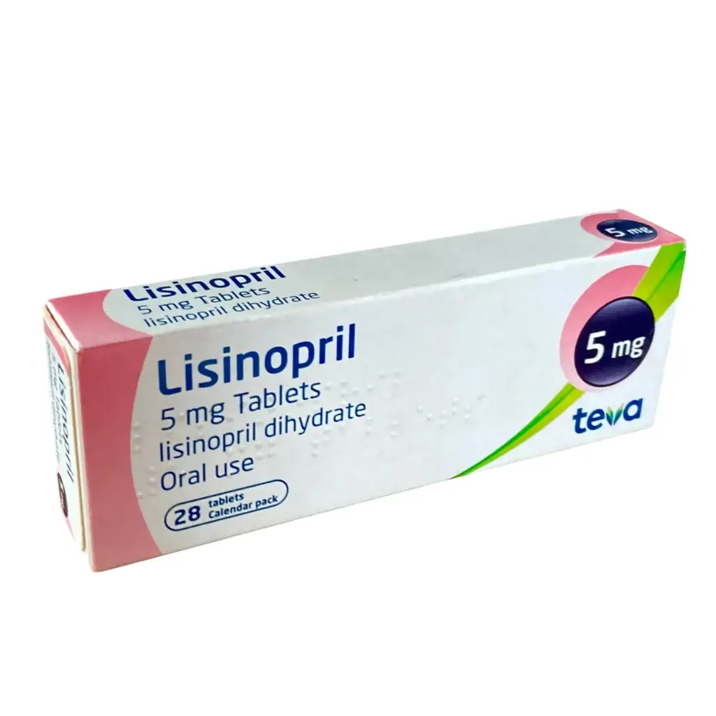 Lisinopril 5mg Caps 28's (Teva)