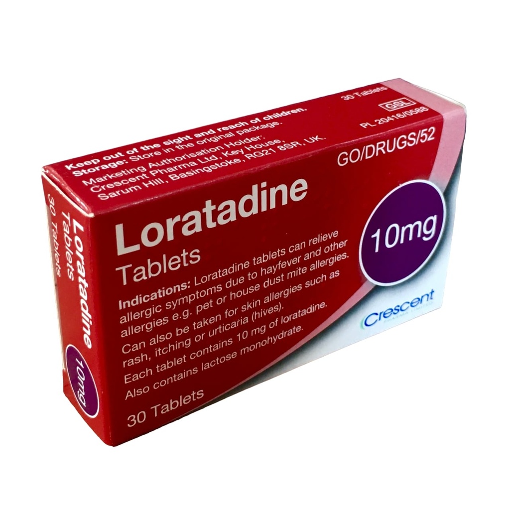 LORATIDINE 10mg U.K
