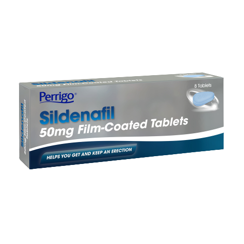 SILDENAFIL 50MG TABS 8'S TEVA