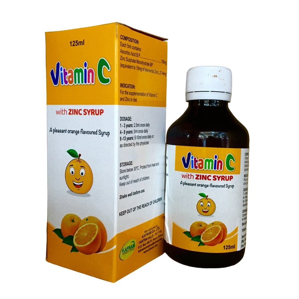 Vitamin C+Zinc Syr