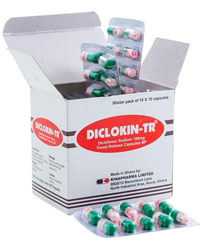 [KIN-07] Diclokin Tr 100Mg (Diclofenac)