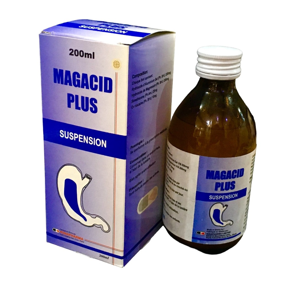 Magacid Plus Suspension 200ml