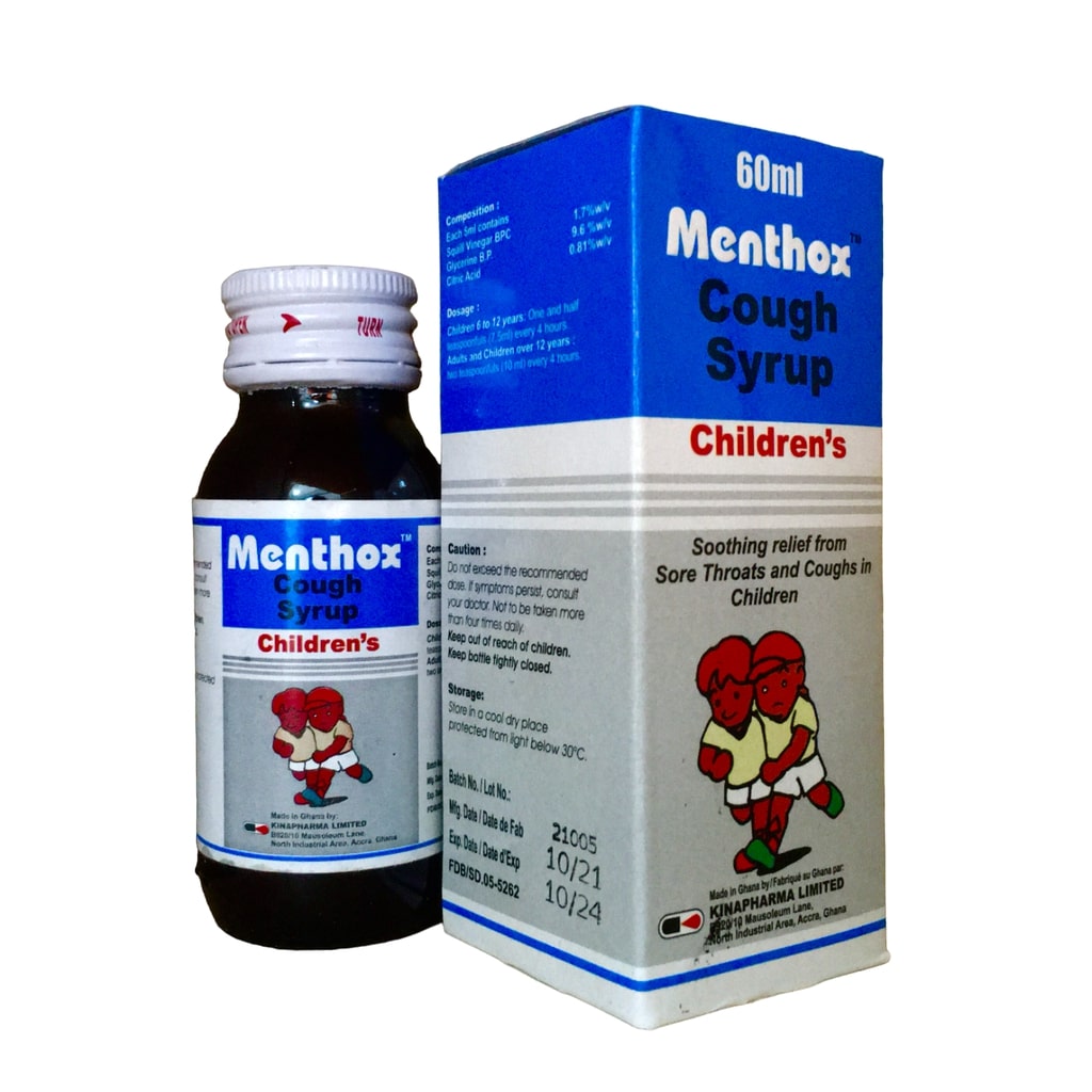 [KIN-39] MENTHOX COUGH SYR JUNIOR 60ML