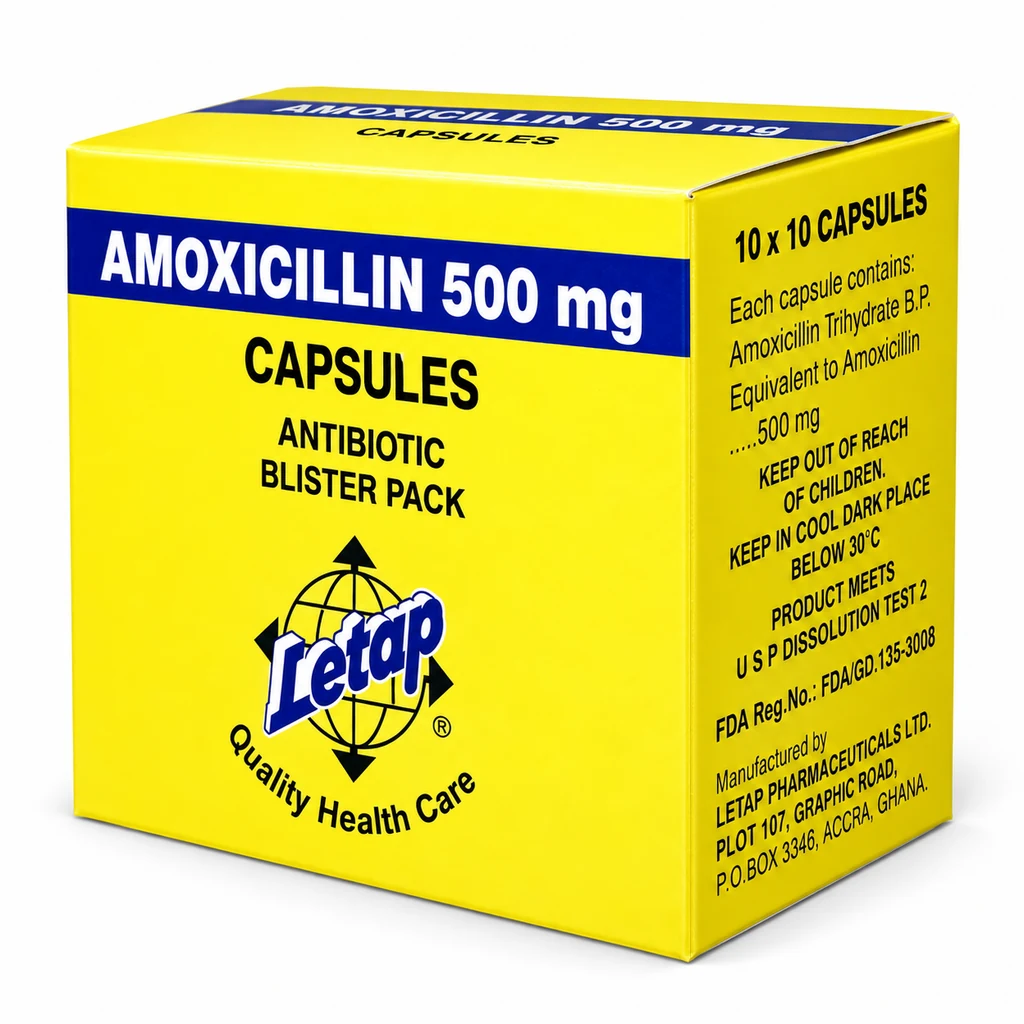 Amoxicillin 500mg Caps