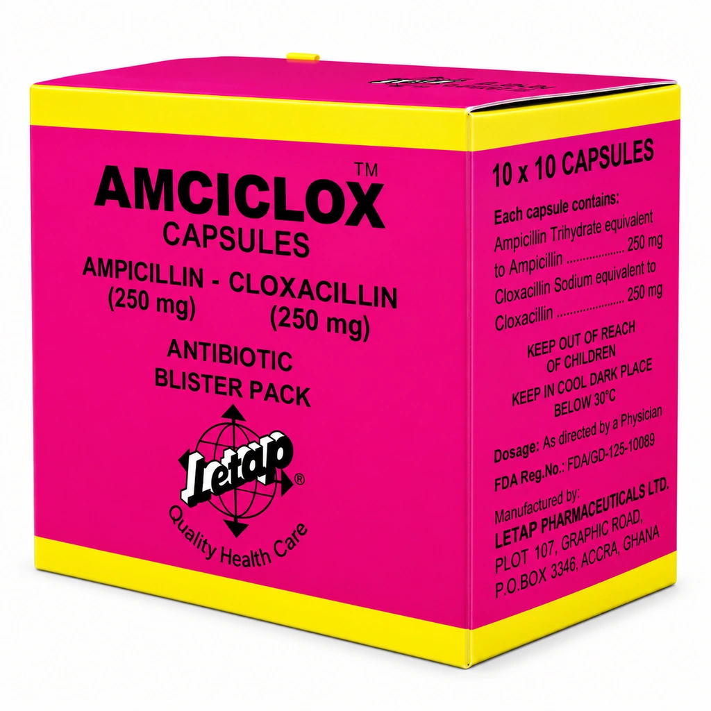 Ampiclox Caps