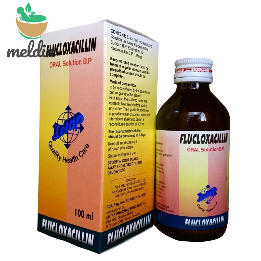 Flucloxacillin Susp 125Mg/5Ml (Letap)