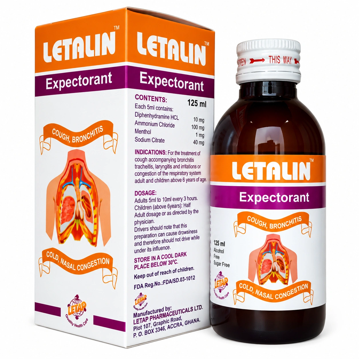 [LTP-38] Letalin Cough Syr(Letap)