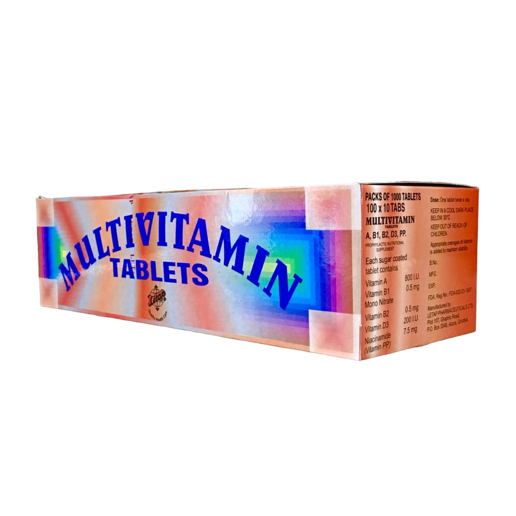 Multivite Tabs (Letab)