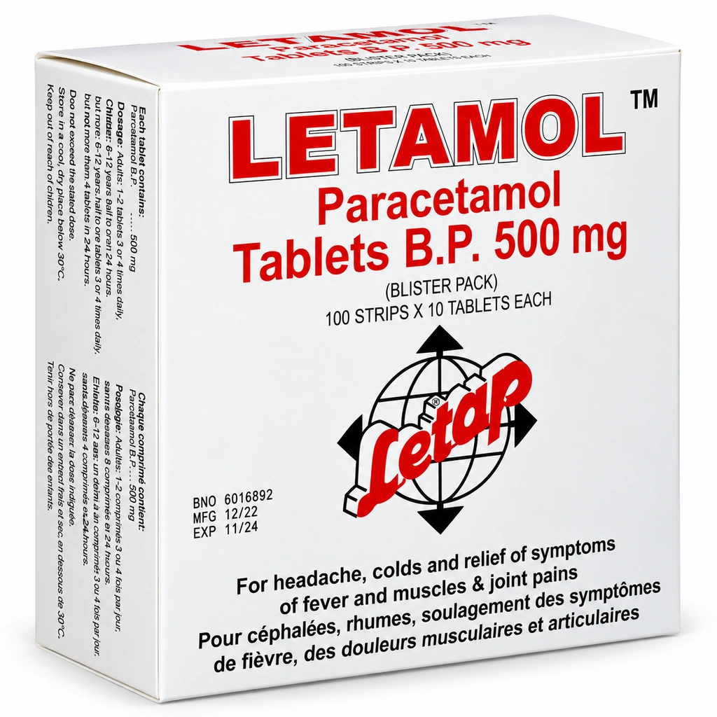 Paracetamol Tab (100 x10)
