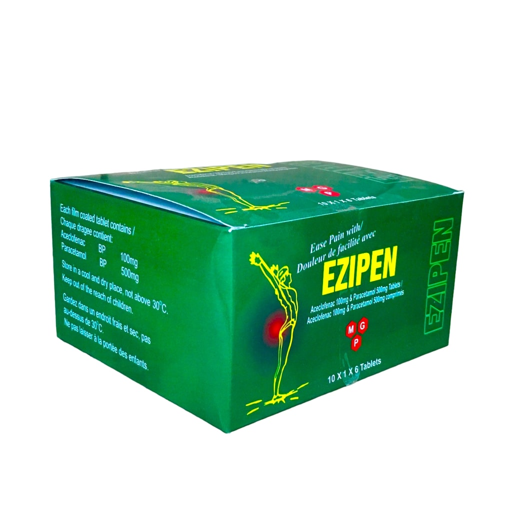 Ezipen Tab 6'S (Para + Aceclofenac)