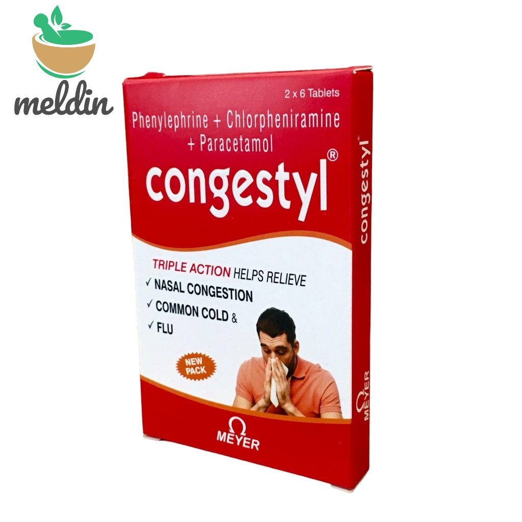 [MYR-08] CONGESTYL TABS 12'S