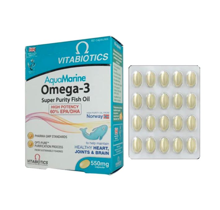 Aquamarine Caps 30'S