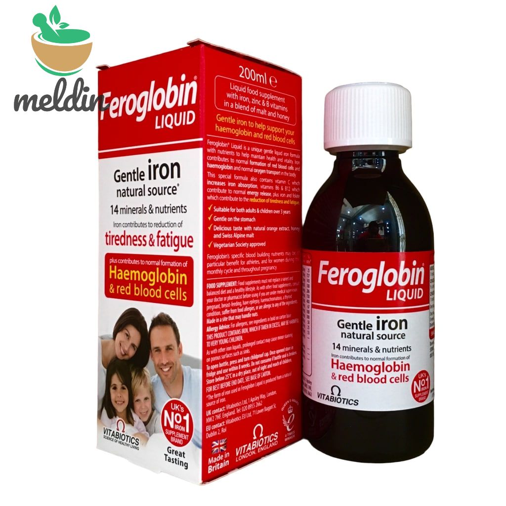 [UKP_VBT-12] Feroglobin Syrup 200ml