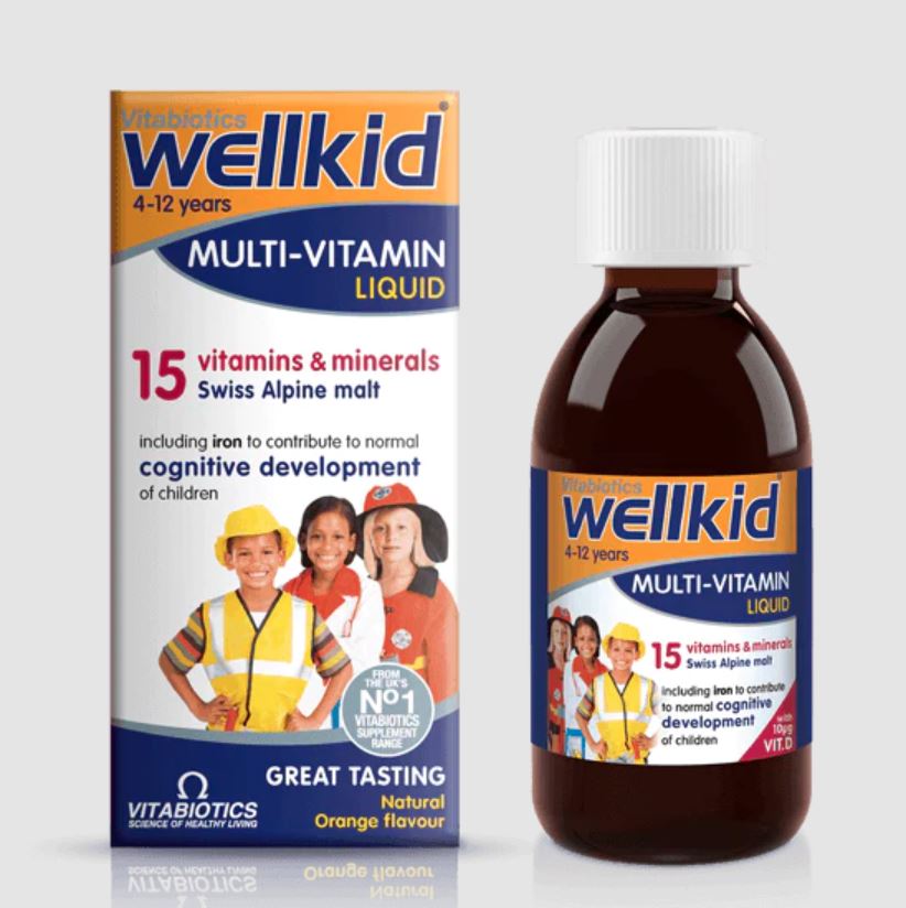 [UKP_VBT-69] Wellkid Multivitamin Liq 150Ml'S