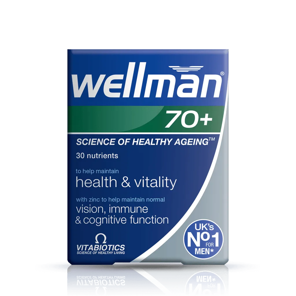 Wellman 70 Plus Tabs 30'S
