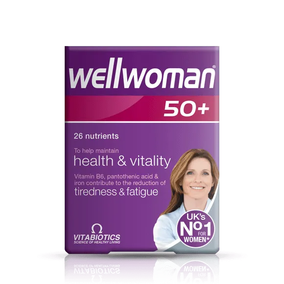[UKP_VBT-89] Wellwoman 50+ Caps 30'S