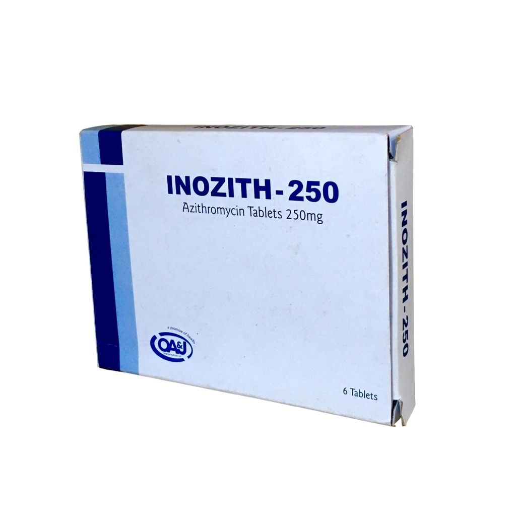 [OAJ-51] Innozith 250Mg Tab 6'S (Azithromycin)