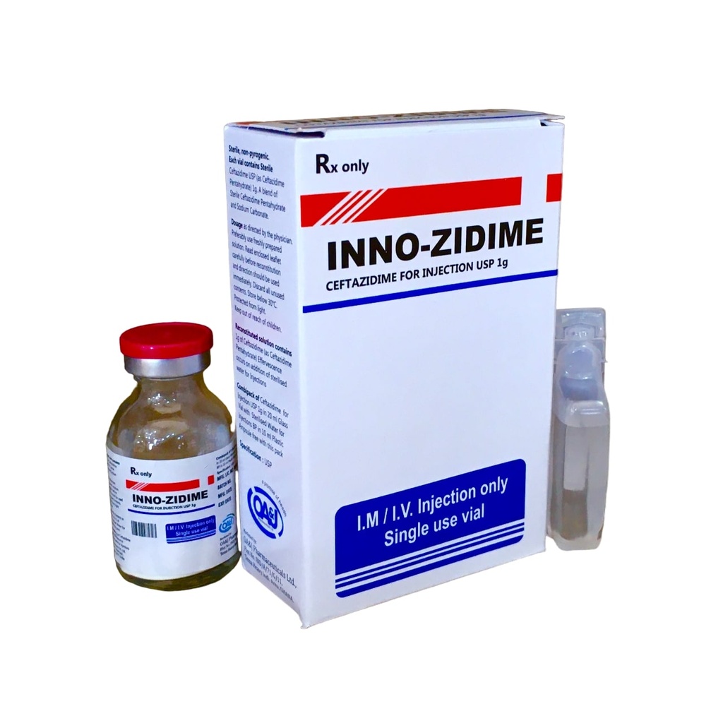 CEFTAZIDIME INJ 1 GM(OA&J)