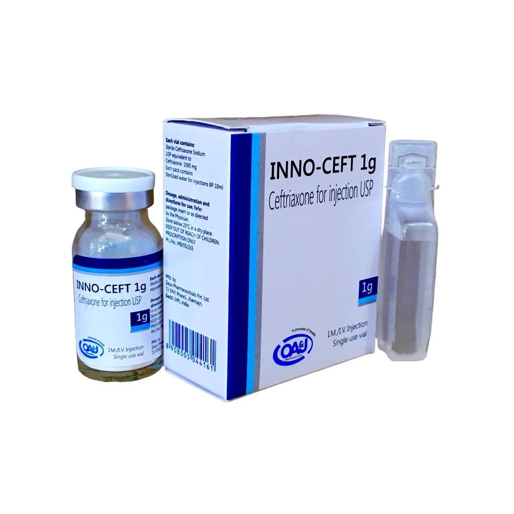CEFTRIAXONE INJ 1 GM(OA&J)