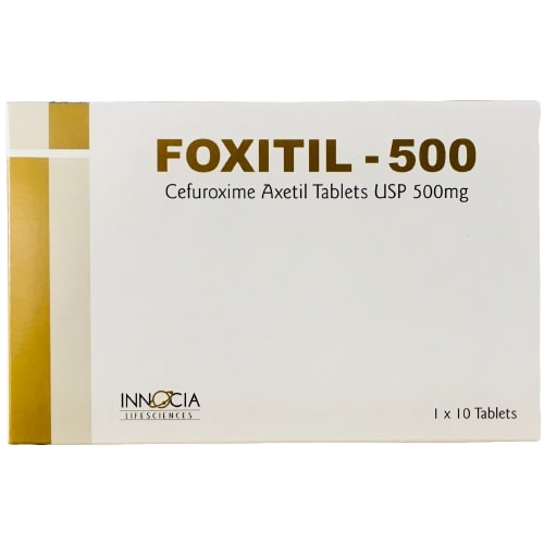 CEFUROXIME 500MG TAB (Foxitil)