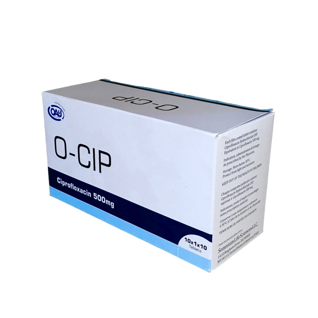 [OAJ-30] CIPROFLOXACIN 500MG (OA&J)