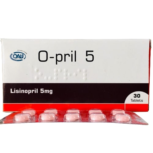 LISINOPRIL 5MG 30's (O PRIL)