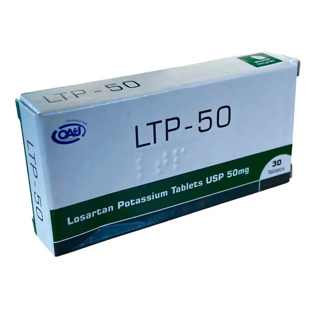 Losartan Potassium 50Mg 30'S (LTP)
