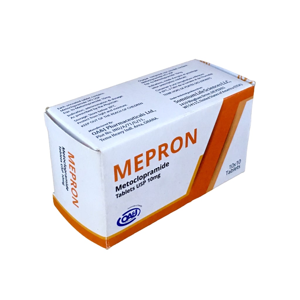 METOCLOPRAMIDE 10MG 100'S (MEPRON)