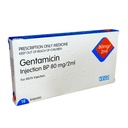 GENTAMICIN INJ 80MG/2ML 10'S
