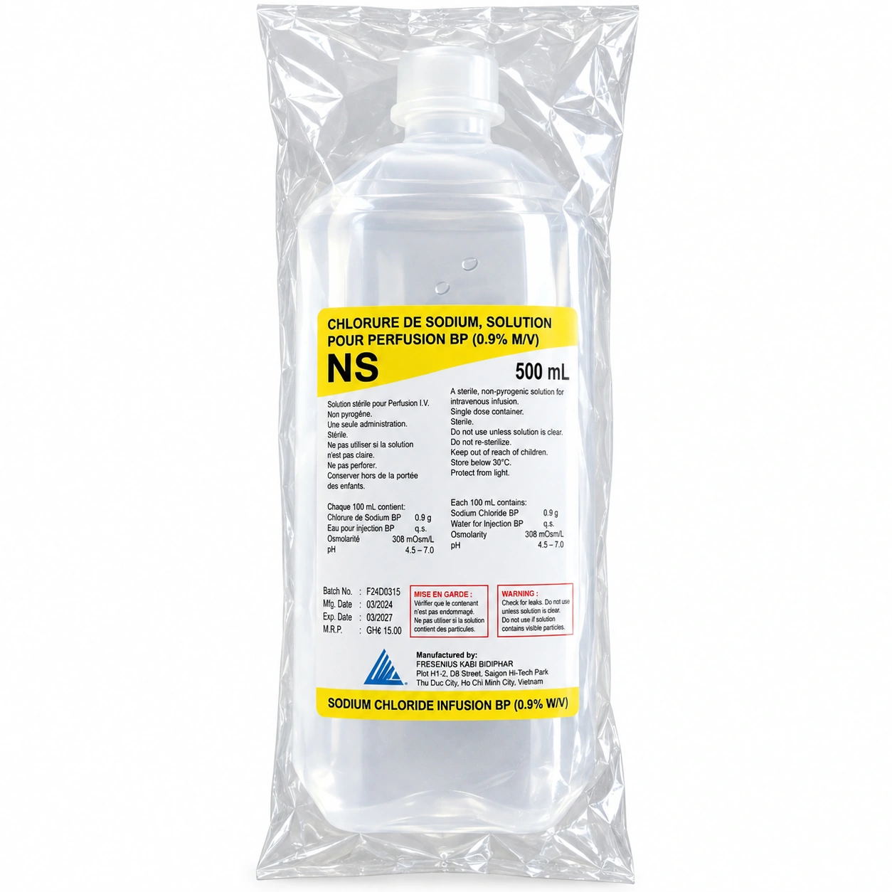 NS Infusion 500ml