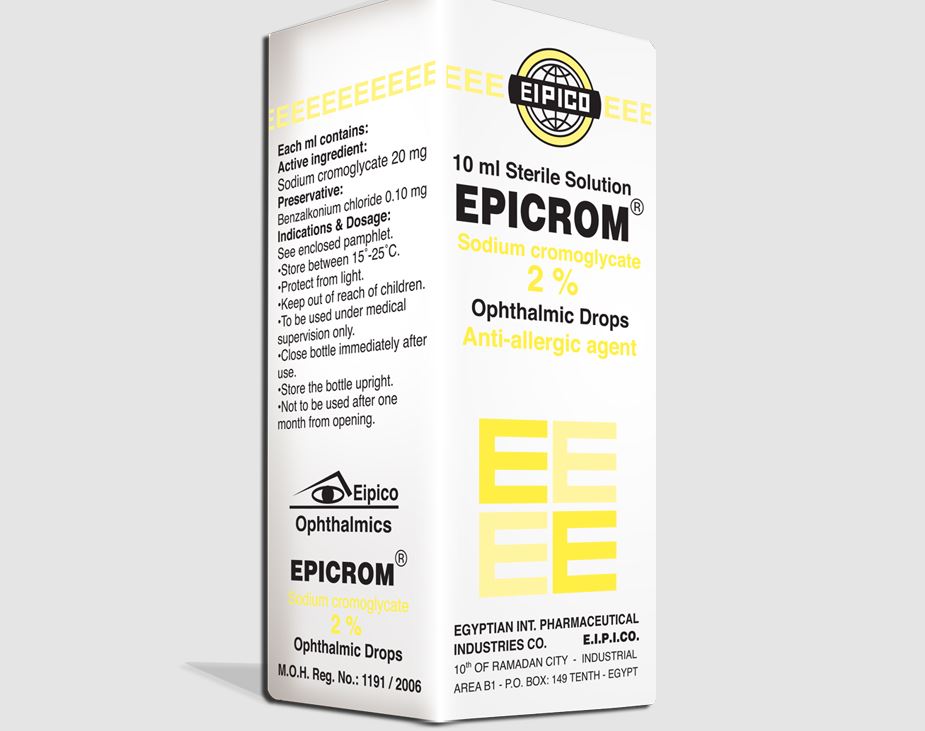 Epicrom Eye Drops 2%