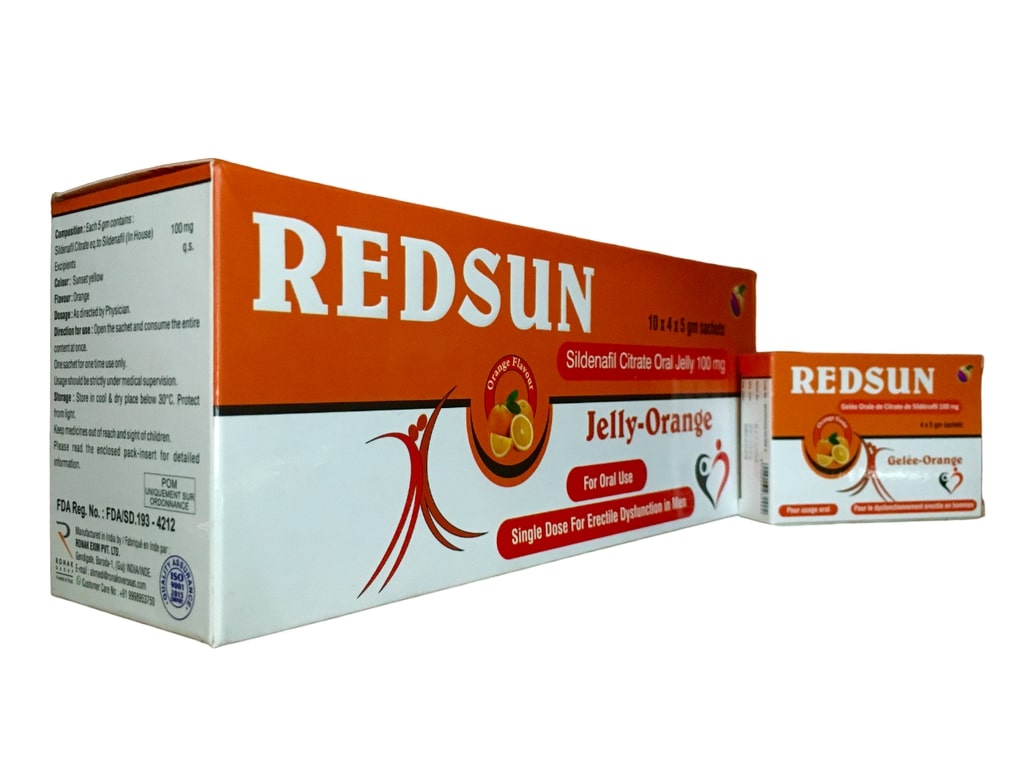 [RXM-49] REDSUN GEL (SILDENAFIL)